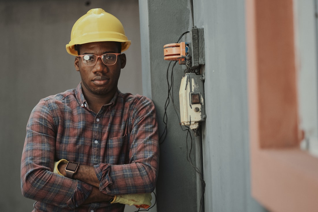 A licensed Voltway electrician on site